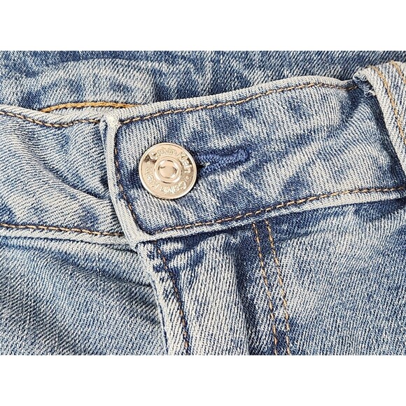 Calvin Klein Women's Straight Fit High Rise Vintage Blue Jeans Size 33 - Picture 15 of 15